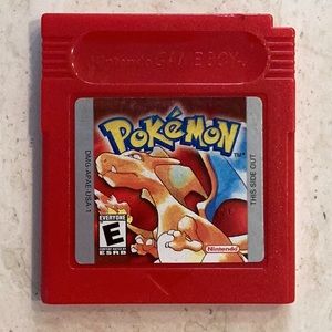 Pokemon Red Version Nintendo Game Boy Game Authentic Gameboy Original